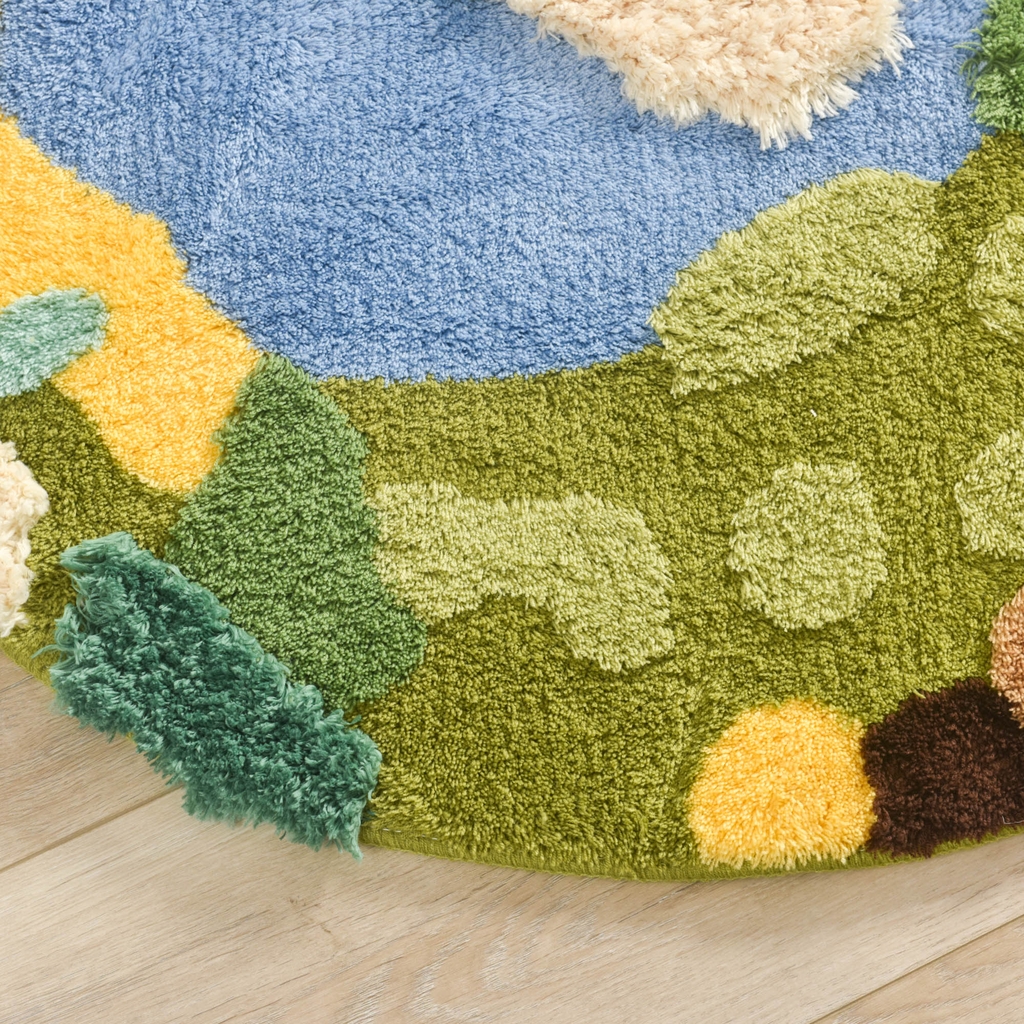Thảm trải sàn Ping tufted dệt nổi
