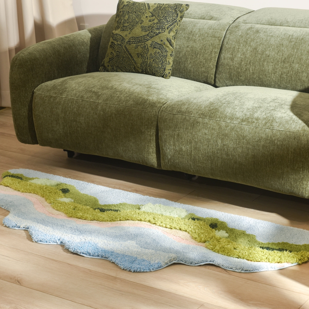 Thảm trải sàn Pong tufted dệt nổi
