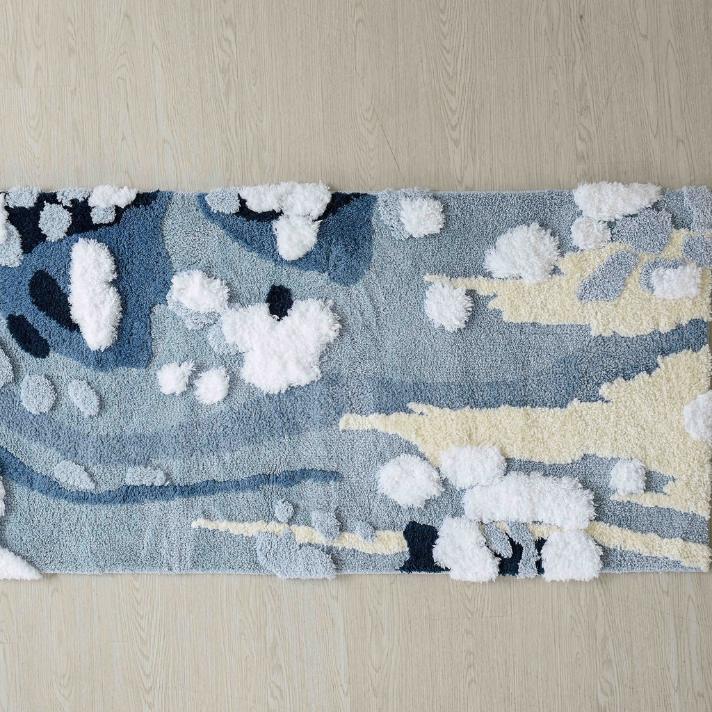 Thảm trải sàn Lida tufted dệt nổi 70 x 140