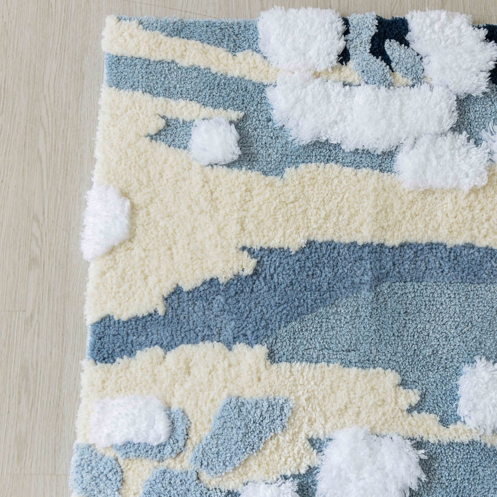 Thảm trải sàn Lida tufted dệt nổi 70 x 140