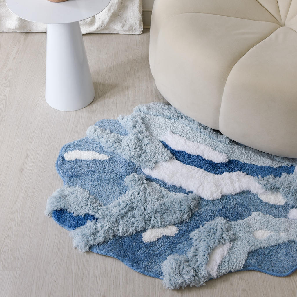 Thảm trải sàn Lovie tufted dệt nổi - 80 x 120