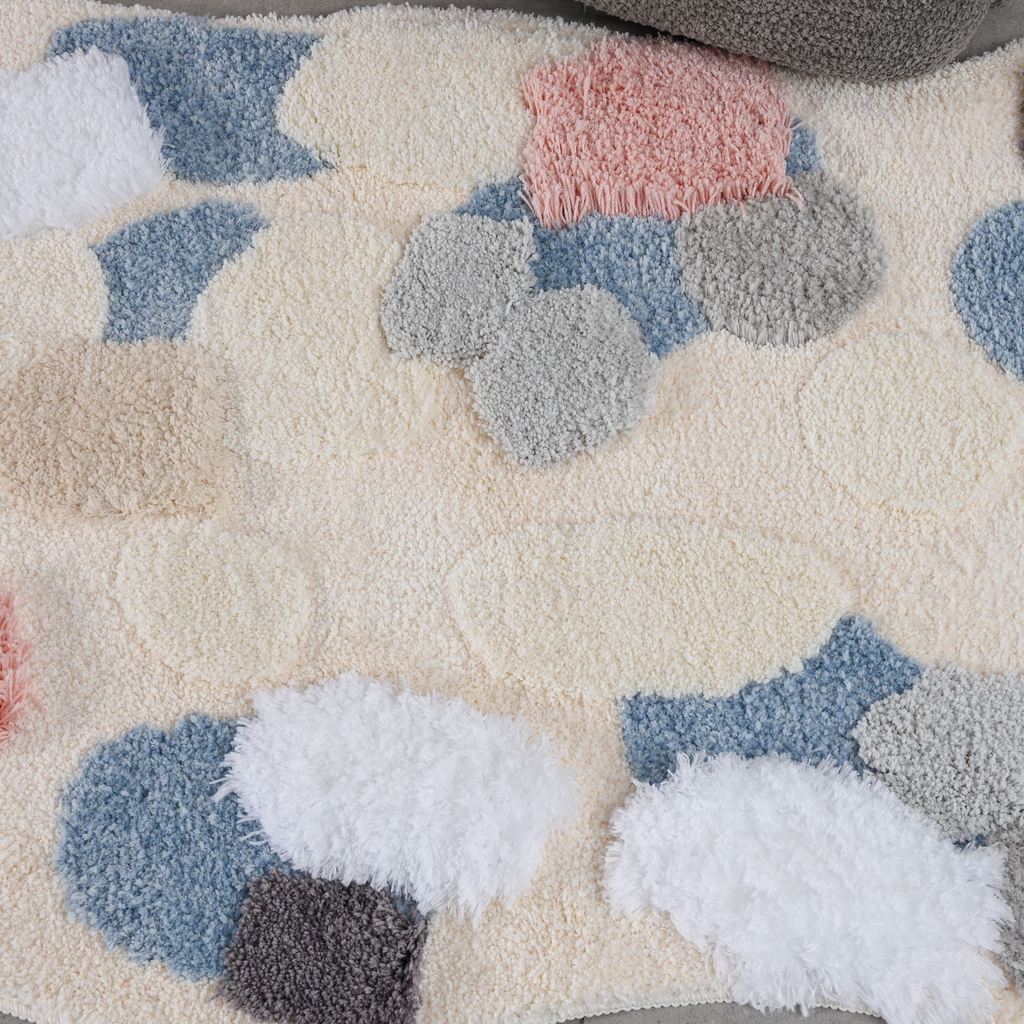 Thảm trải sàn Magolia tufted dệt nổi 80 x 120