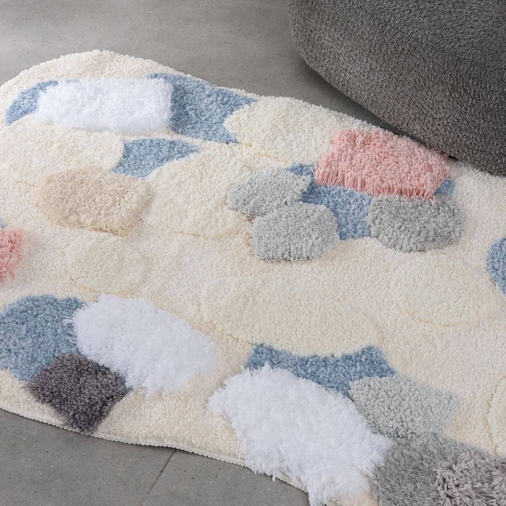 Thảm trải sàn Magolia tufted dệt nổi 80 x 120