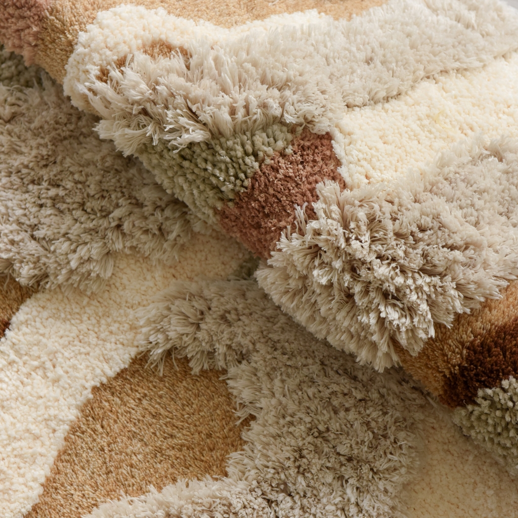 Thảm trải sàn Neil tufted dệt nổi - 80 x 120