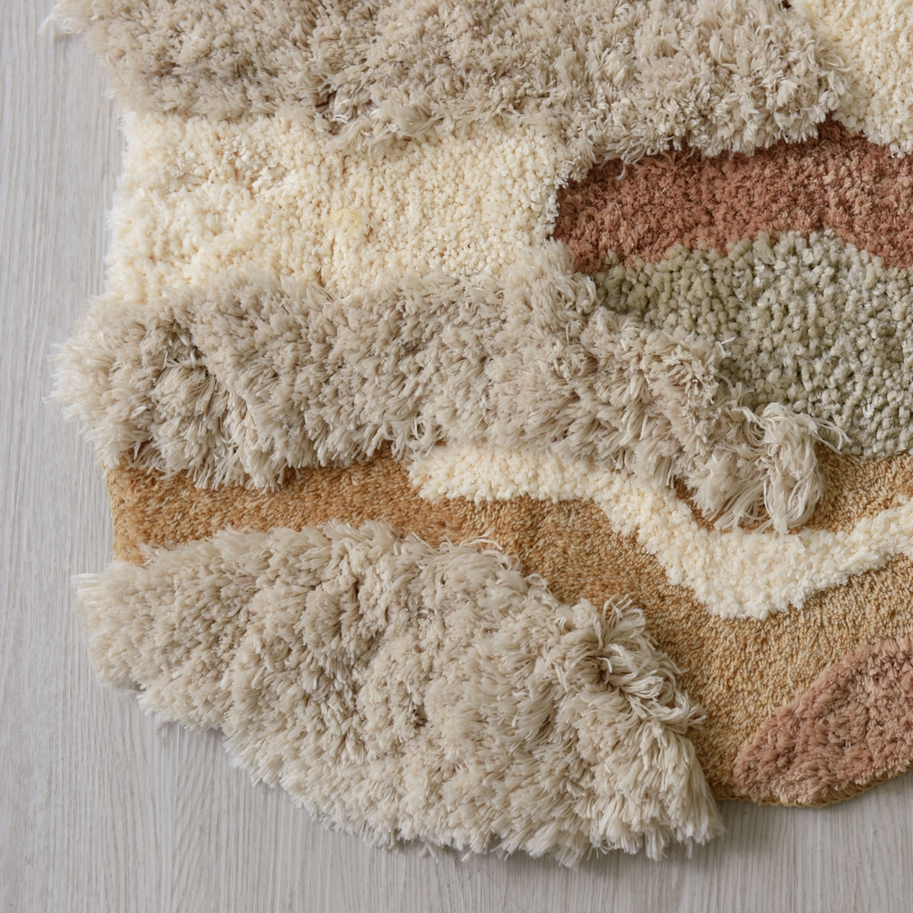 Thảm trải sàn Neil tufted dệt nổi - 80 x 120