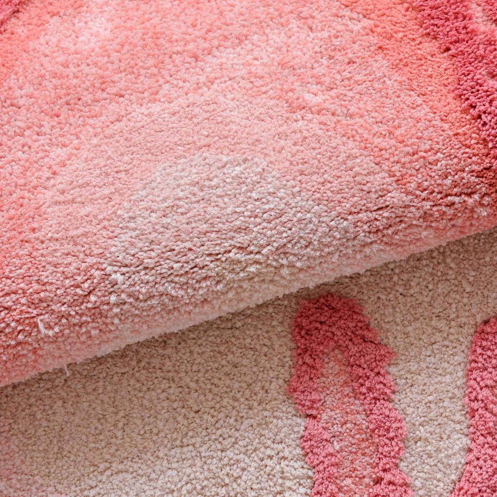 Thảm trải sàn Pinky tufted dệt nổi 100 x 160