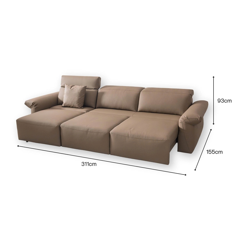 Ghế sofa thông minh chỉnh điện Macchi 3 ghế