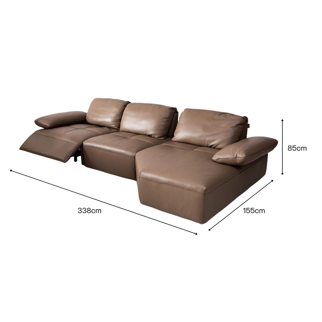 Ghế sofa thông minh chỉnh điện Capu 3 ghế