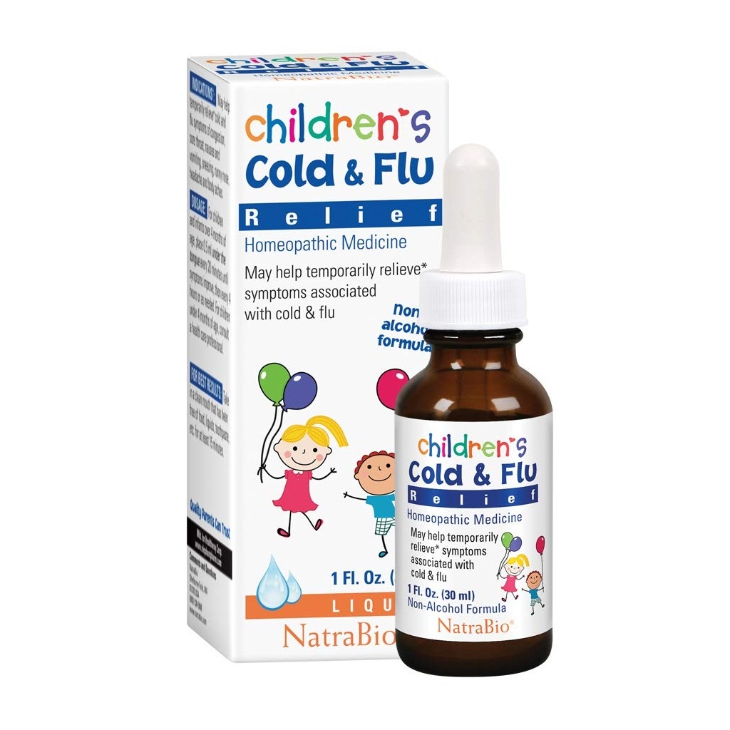 Siro Trị Cảm Cúm Cho Bé Cold & Flu Chính Hãng Của Mỹ 30ml Alozo Store