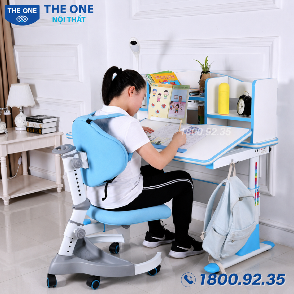 Ghế học sinh Hòa Phát GHS50 chống gù điều chỉnh độ cao