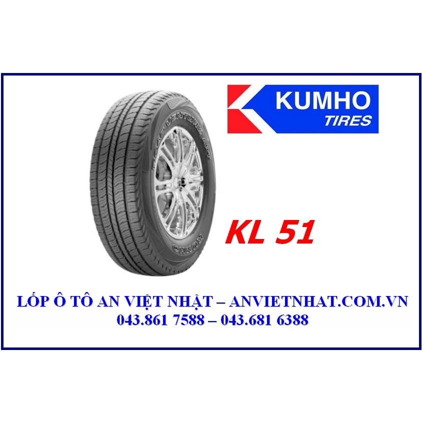 Lốp ô tô KUMHO - 235/55 R18 KL51 - VN