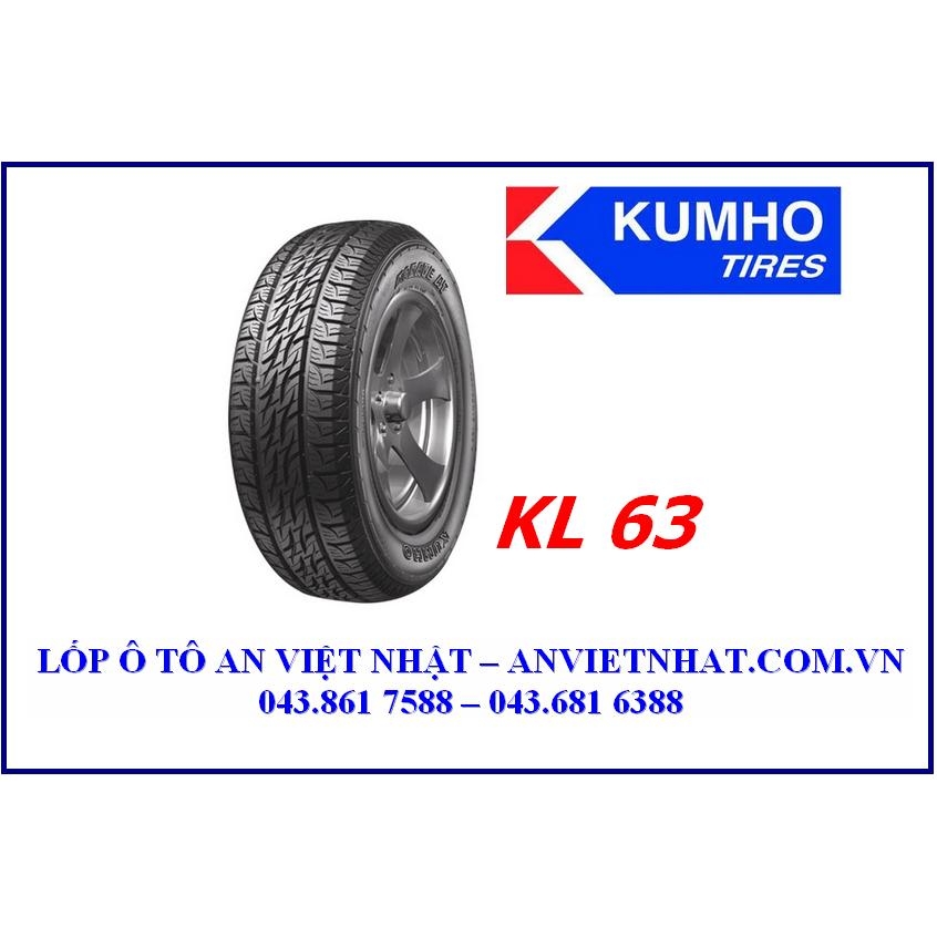 Lốp ô tô KUMHO - 265/75 R16 KL63 - VN
