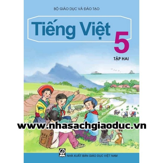 Sách Giáo khoa Tiếng Việt 5 - Tập 2 - Năm 2018
