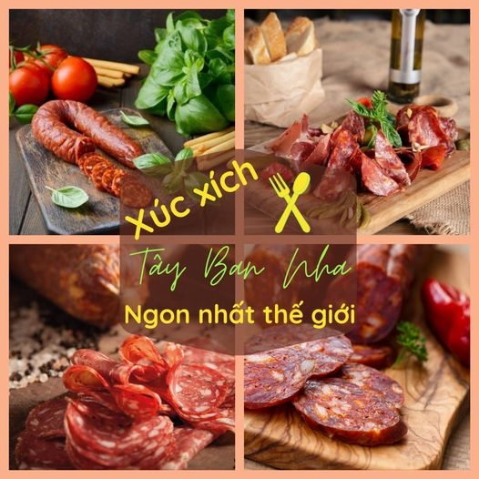 XÚC XÍCH CHORIZO IBERICO TÂY BAN NHA