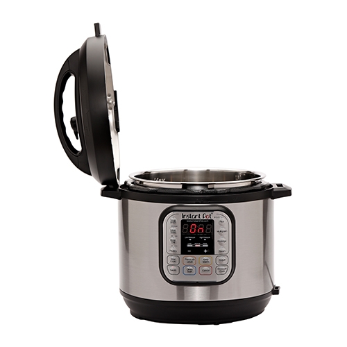 Nồi áp suất điện 7 trong 1, Instant Pot Duo, 6 Qt, 5,7 Lít, 1000W, Thép không gỉ (Màu Đen + Inox)
