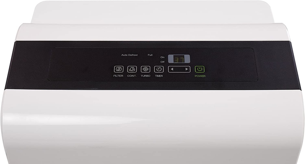 Máy hút ẩm COMFEE MDDP 50 DEN 7 màu trắng, công suất hút ẩm: 50 lít/24giờ, diện tích phòng: 100 m2