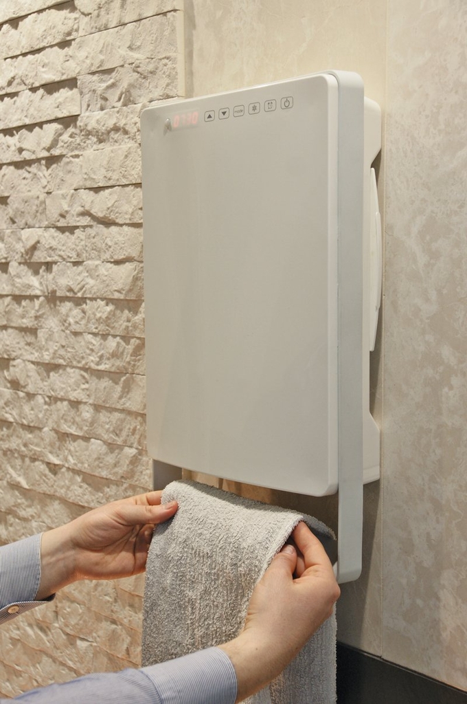 Quạt sưởi cảm ứng Steba BS1800, Công suất 1800 W, Màu Trắng/Xám, Made in EU (Italy)