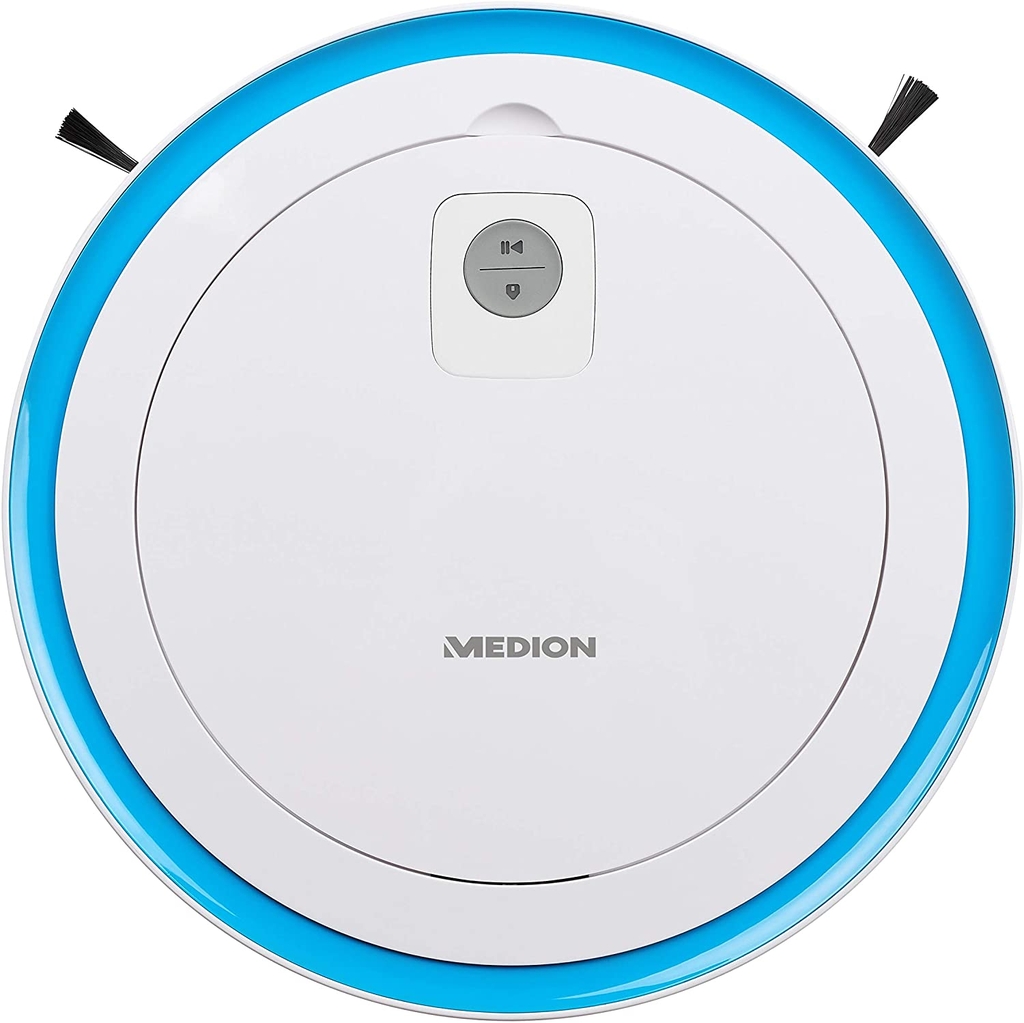 Máy hút bụi robot MEDION MD 18861 với Điều hướng bằng laser thông minh (Model 2020, Tương thích ứng dụng và Alexa, Sơ đồ phòng, Thời gian chạy 120 phút)