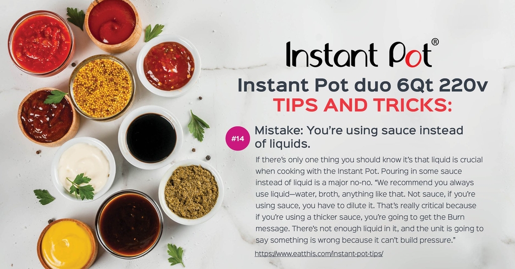 Nồi áp suất điện 7 trong 1, Instant Pot Duo, 6 Qt, 5,7 Lít, 1000W, Thép không gỉ (Màu Đen + Inox)