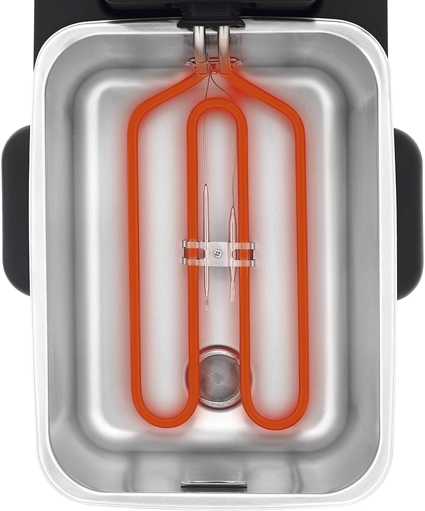 Nồi chiên ngập dầu Tefal FR8040, Công suất 2300W, Dung tích 3,5L. Thép không gỉ, Màu Bạc + Xanh