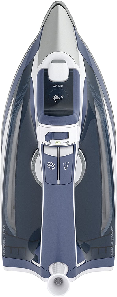 Bàn là hơi nước Rowenta DW5210, Công suất 2600 W, 170 g/phút, Màu Xanh lam/Trắng