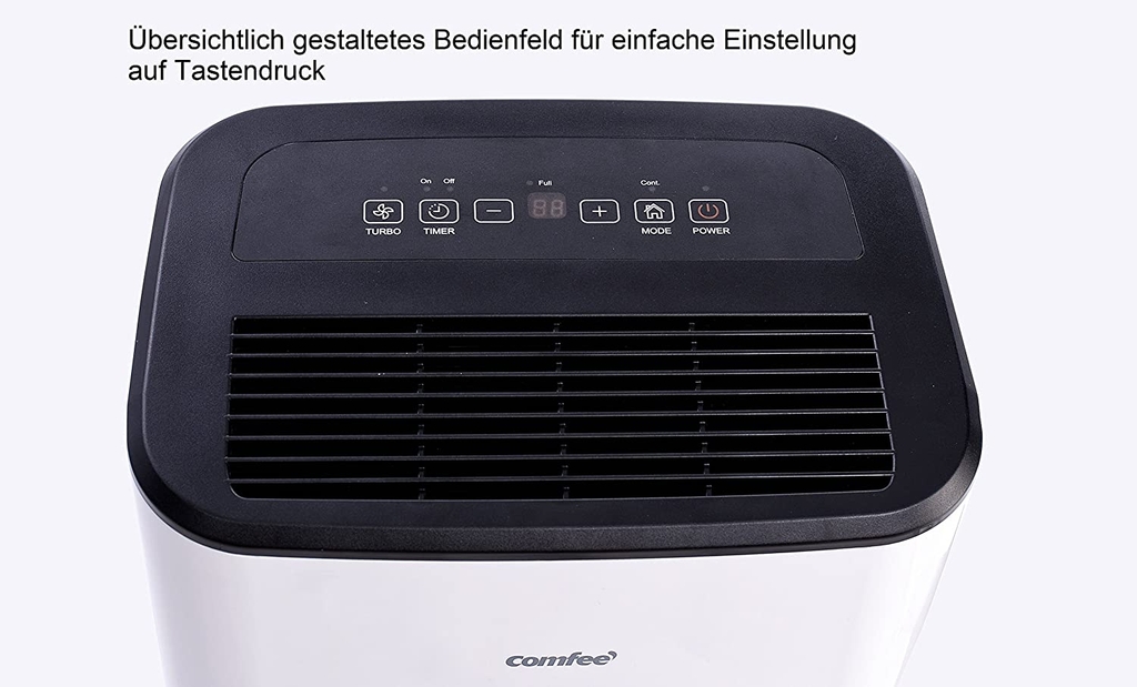 Máy hút ẩm COMFEE MDDF-20DEN7, Công suất hút 20 lít/24 giờ cho diện tích phòng đến 40m2