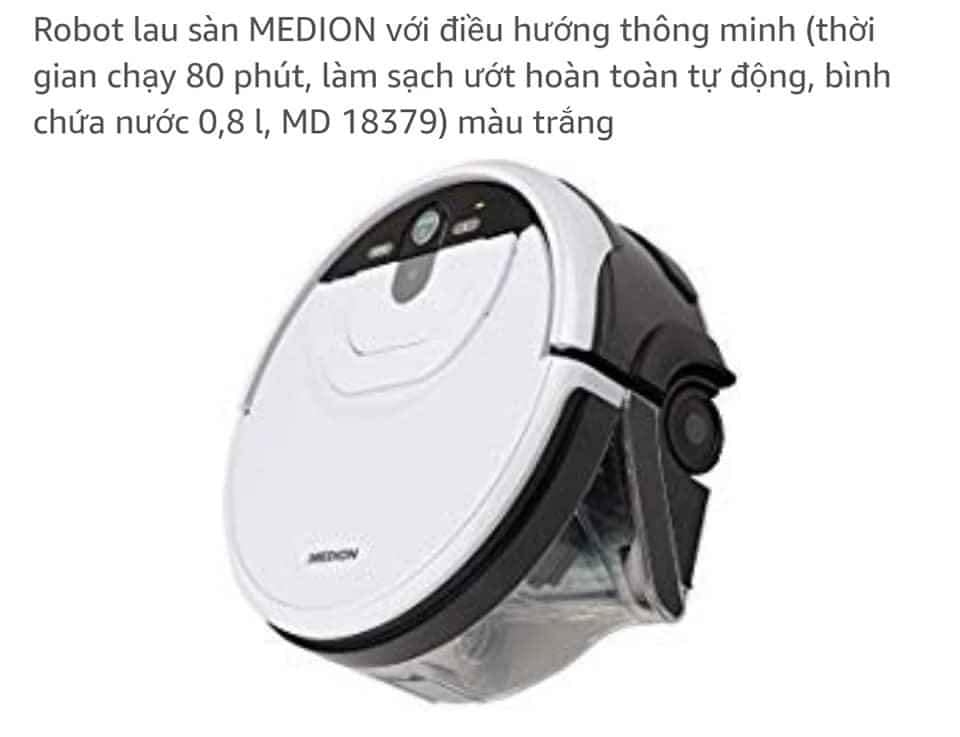 Robot lau nhà Medion MD 18379