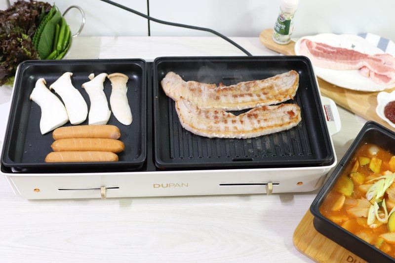 Bếp lẩu nướng đa năng Dupan Domus DG-2006HY 2 in 1