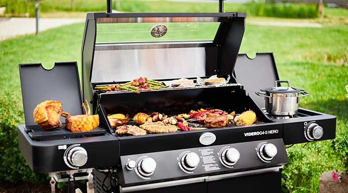 Bếp Nướng Gas BBQ RÖSLE VIDERO G4-S – FC Bayern Edition