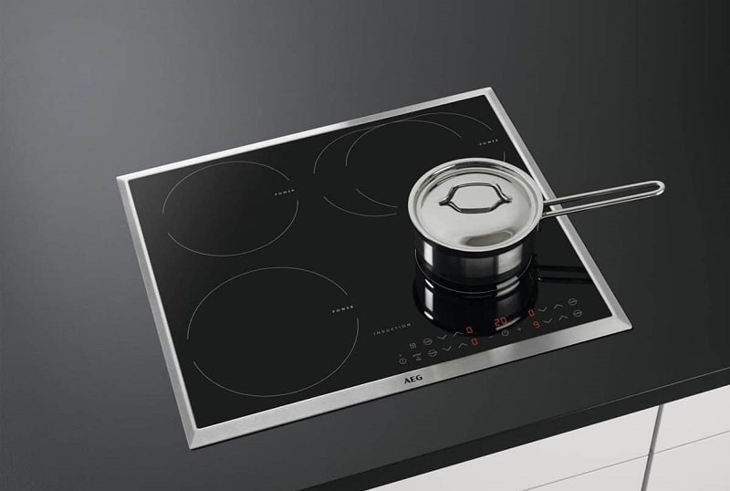 BẾP TỪ 4 VÙNG NẤU AEG IKB6431AXB, VÙNG NẤU CẢM ỨNG, KHUNG THÉP KHÔNG GỈ