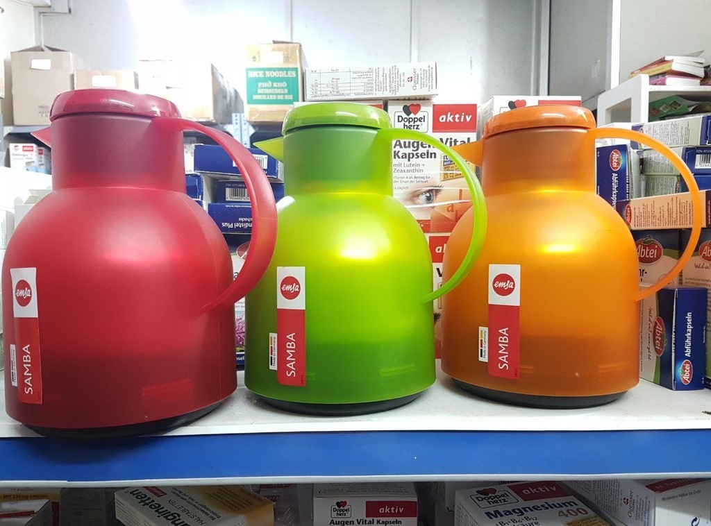 Bình Giữ Nhiệt Emsa Samba Vacuum 505763 – Green 1L