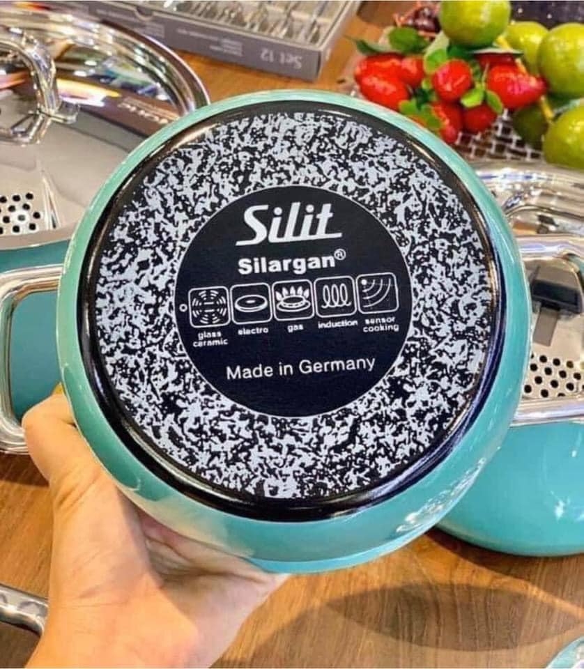 Bộ Nồi Silit Silargan Nature Màu Xanh Ngọc