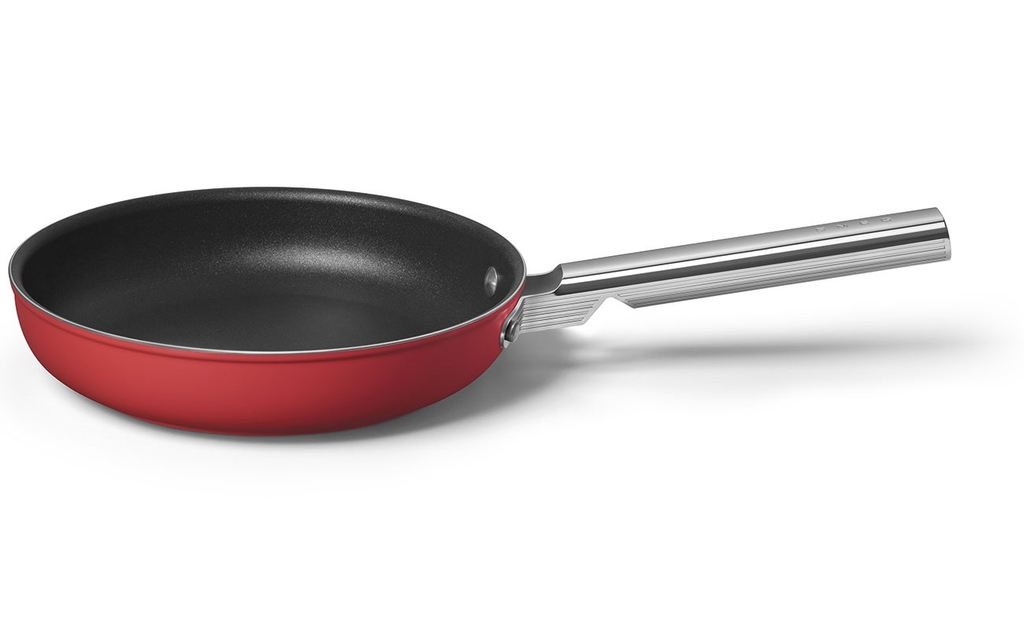 CHẢO CHỐNG DÍNH THÉP KHÔNG GỈ SMEG COOKWARE 50'S STYLE SIZE 24cm