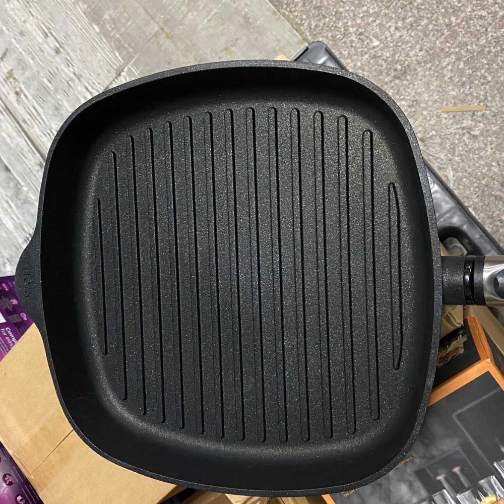 Chảo Woll 16281PLCIB Diamond XR Logic Grill Pan Square 28x28cm