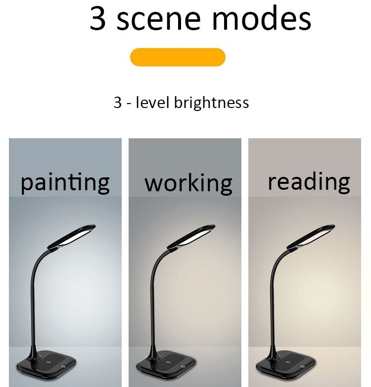Đèn Bàn Wilit Q3Q, 3 mức độ chiếu sáng Model 2022