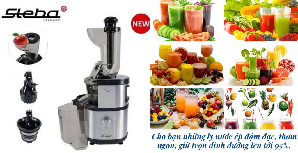 Máy ép trái cây chậm Steba E400