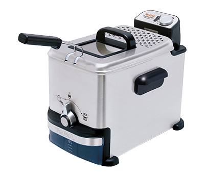 Nồi chiên ngập dầu Tefal FR8040, Công suất 2300W, Dung tích 3,5L. Thép không gỉ, Màu Bạc + Xanh