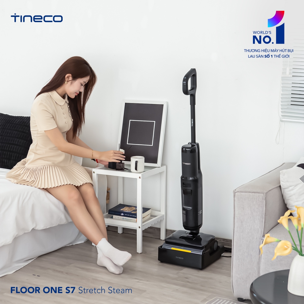 Máy hút bụi lau nhà Tineco Floor One S7 Stretch Steam