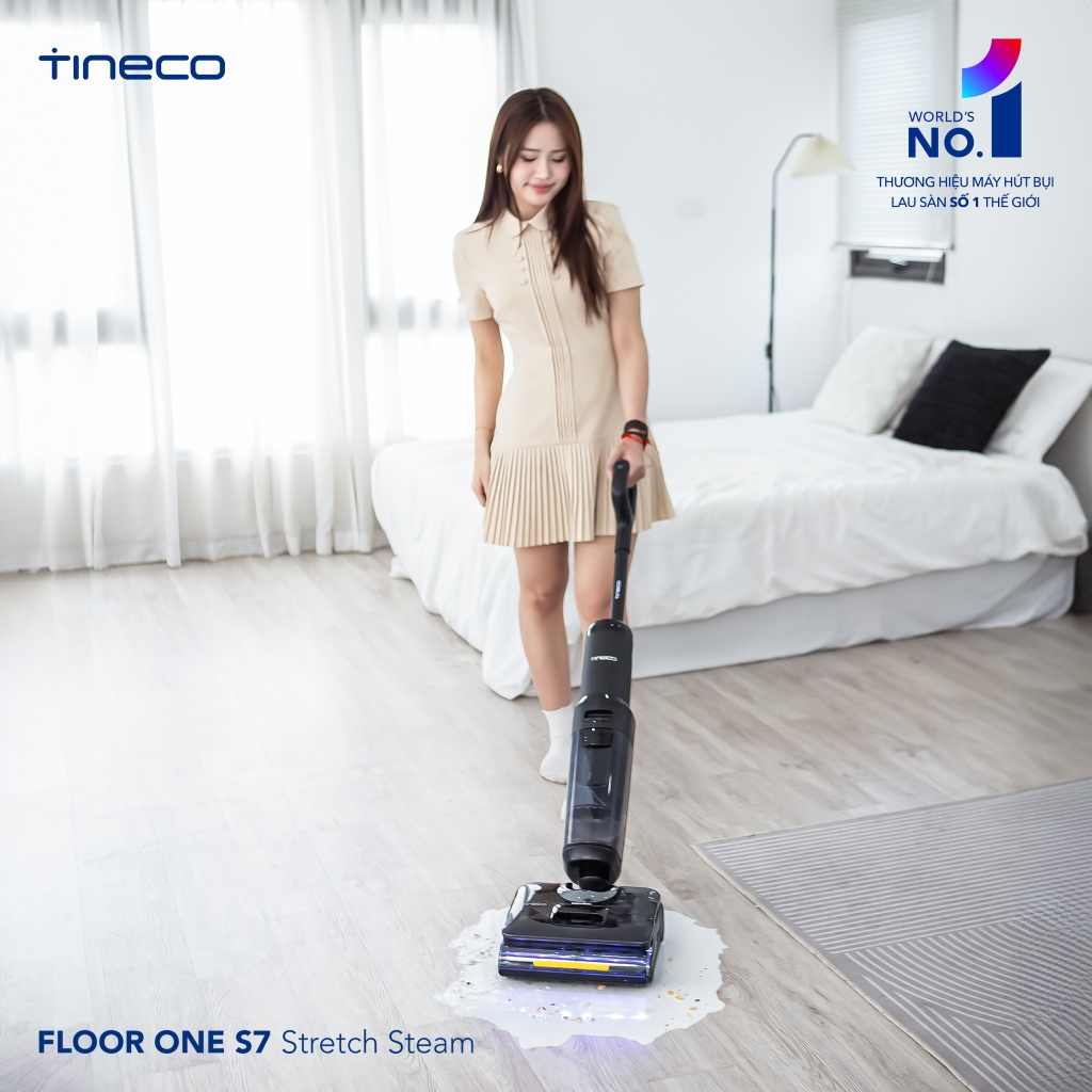 Máy hút bụi lau nhà Tineco Floor One S7 Stretch Steam