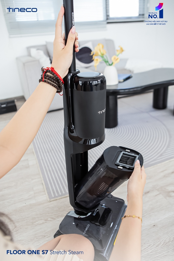 Máy hút bụi lau nhà Tineco Floor One S7 Stretch Steam