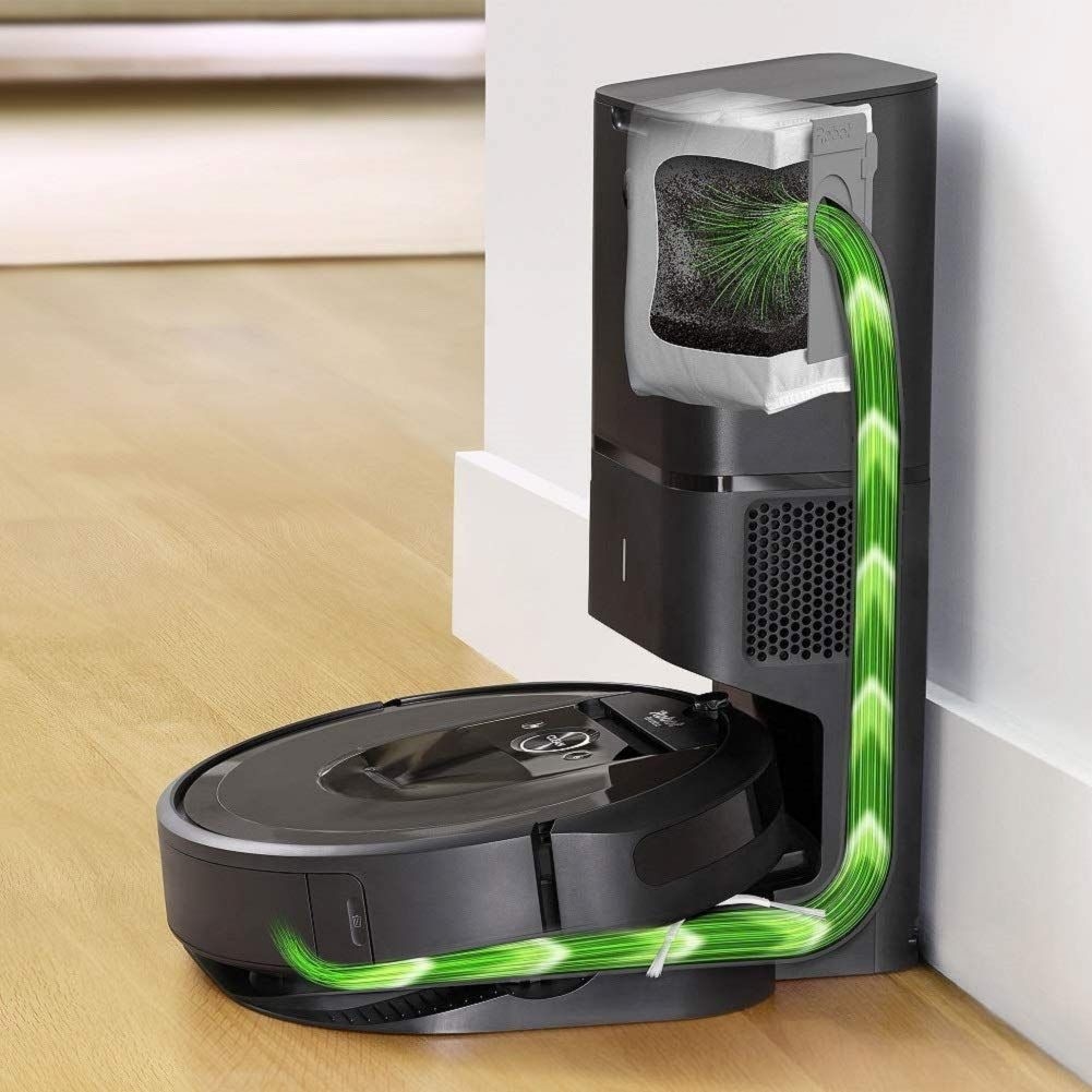 iRobot Roomba i7 Robot hút bụi - Kết nối Wi-Fi, Bản đồ thông minh, Hoạt động với Alexa, Lý tưởng cho lông thú cưng