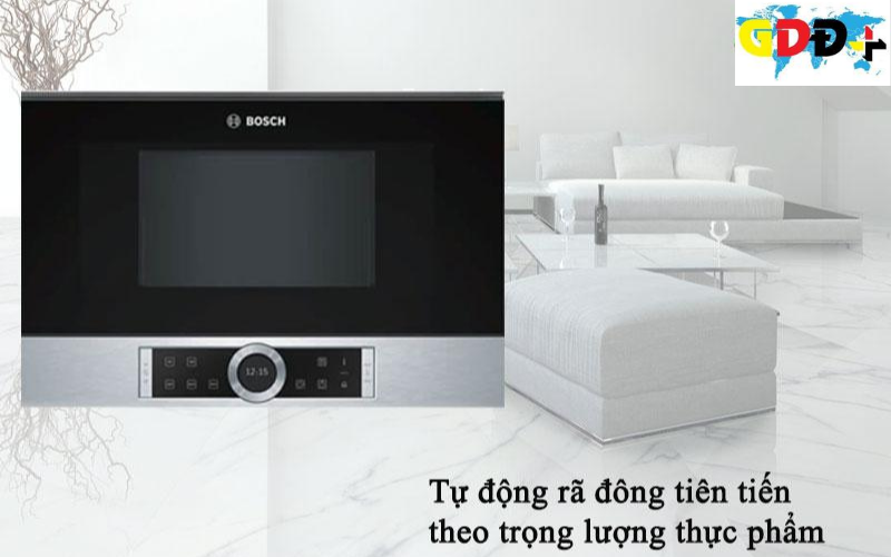 Lò vi sóng âm tủ BOSCH BFL634GS1 - Serie 8