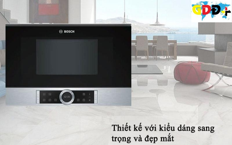 Lò vi sóng âm tủ BOSCH BFL634GS1 - Serie 8