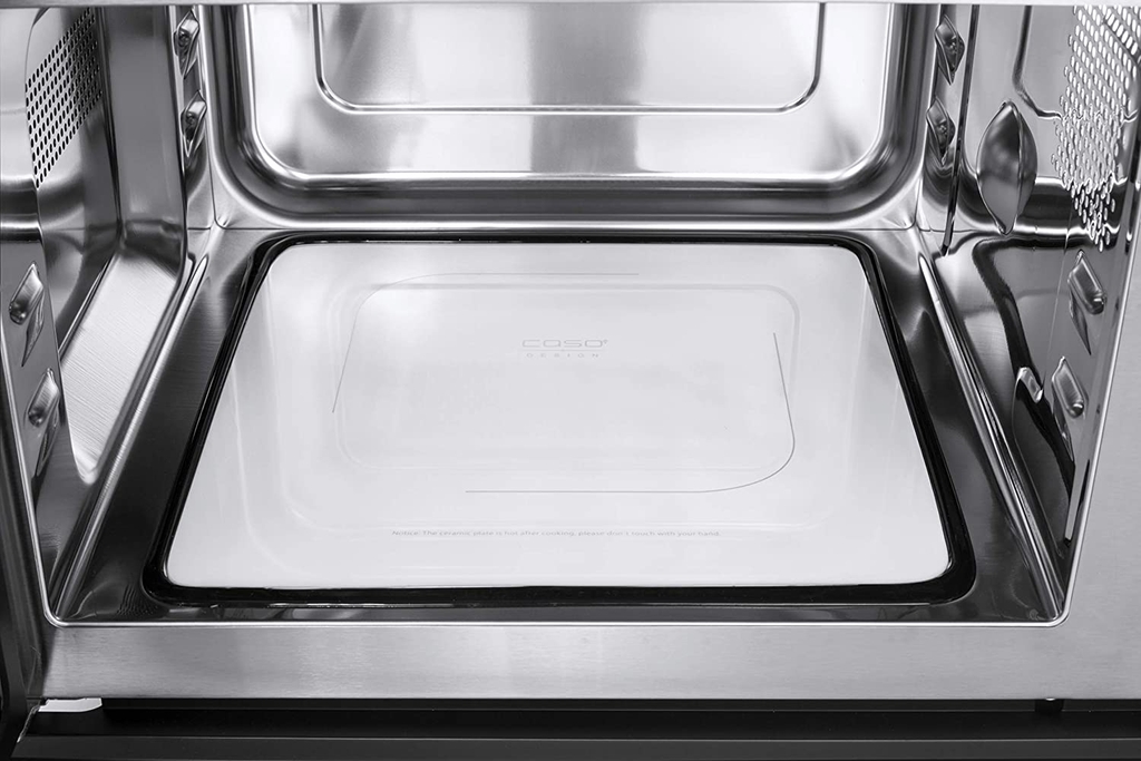 Lò vi sóng kèm nướng 2in1 Caso MIG 25 Ceramic, Dung tích 25L, Đế Ceramic