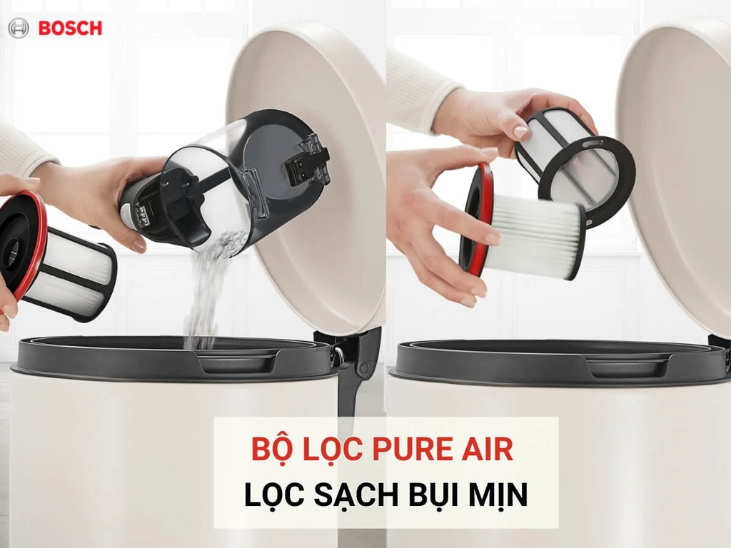 Máy hút bụi không dây BOSCH BCS61113 Serie 6 Unlimited