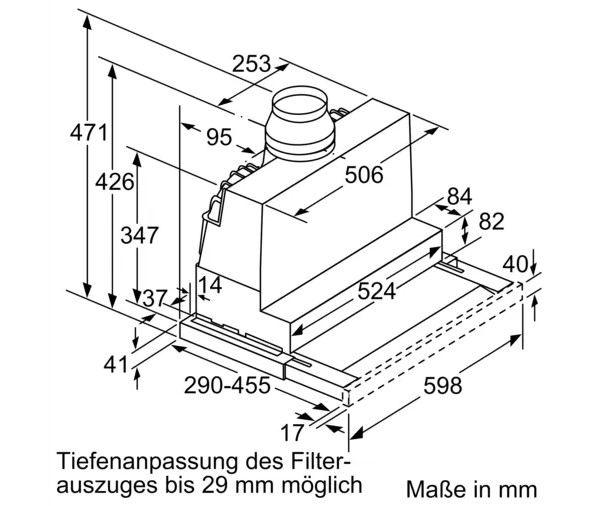 Máy Hút Mùi Bosch DFR067A52 Âm Tủ