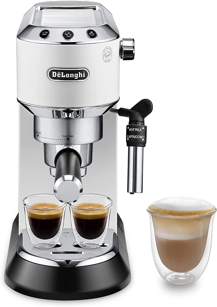 Máy pha cà phê Espresso De'longhi Dedica EC685.W màu Trắng