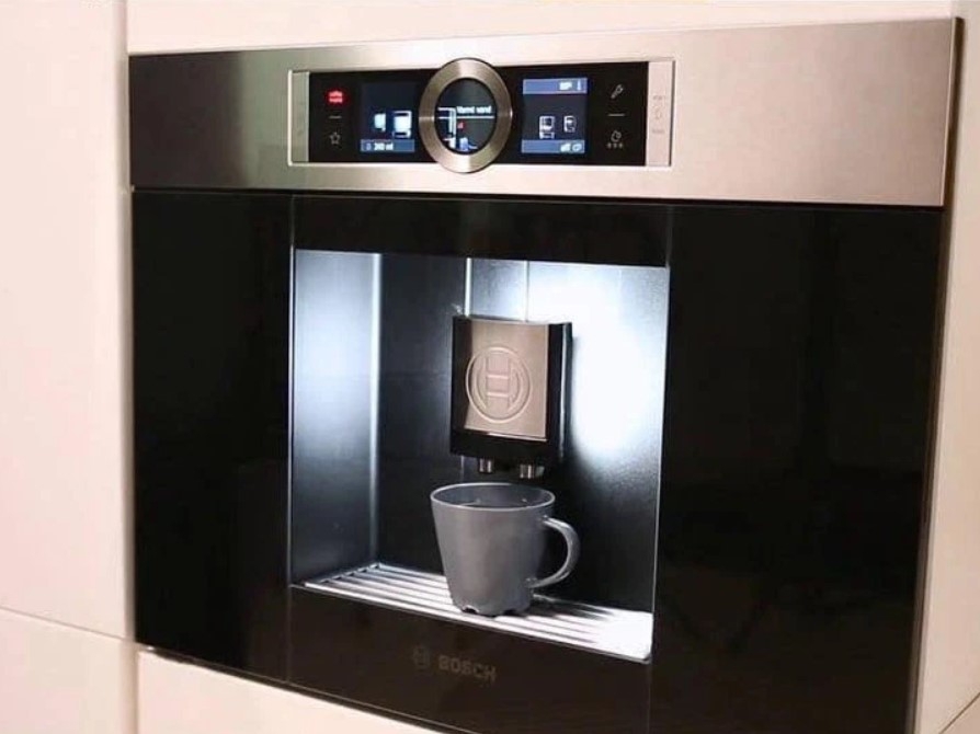 Máy pha cafe Bosch CTL636EB6 Serie 8 màu đen, lắp âm tủ, pha cà phê hoàn toàn tự động