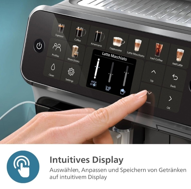 Máy pha café tự động Philips Series 5500 - Made in Romania