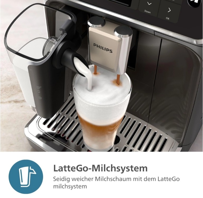 Máy pha café tự động Philips Series 5500 - Made in Romania